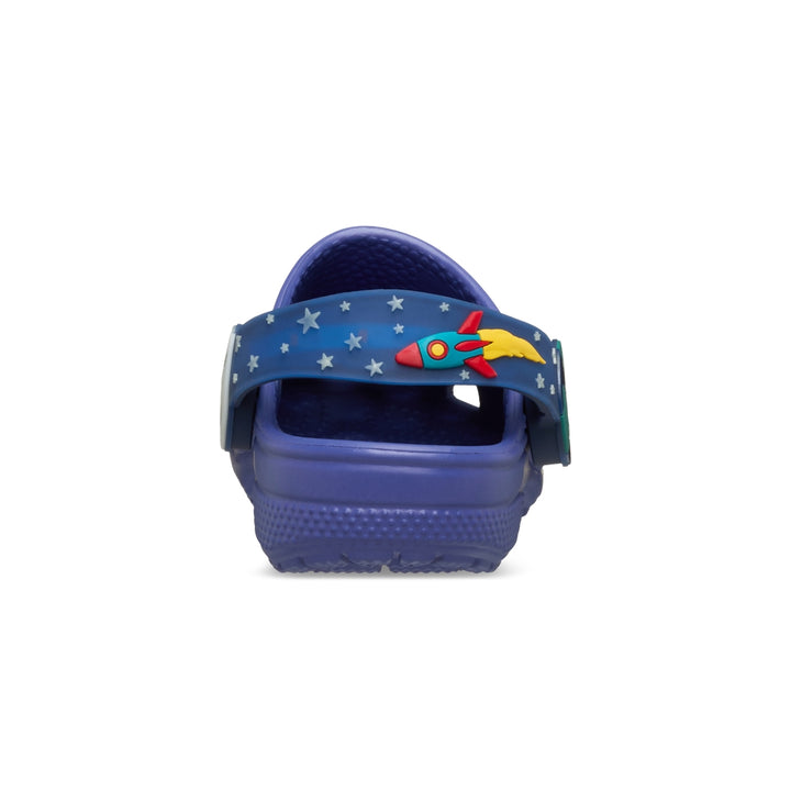 Giày Clog Trẻ Em Crocs Toddler Classic Imagination Lights Back Strap - Sapphire - Crocs™ Việt Nam