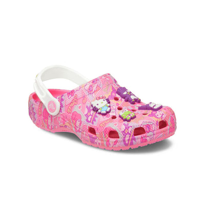 Giày Clog Trẻ Em Crocs Classic Hello Kitty - Pink