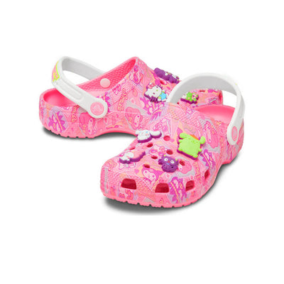 Giày Clog Trẻ Em Crocs Classic Hello Kitty - Pink