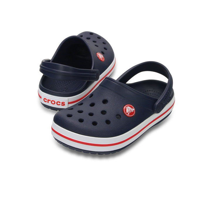 Giày Clog Trẻ Em Crocs Toddler Crocband - Navy/Red - Crocs™ Việt Nam