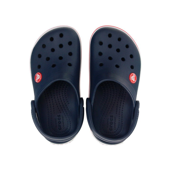 Giày Clog Trẻ Em Crocs Toddler Crocband - Navy/Red - Crocs™ Việt Nam