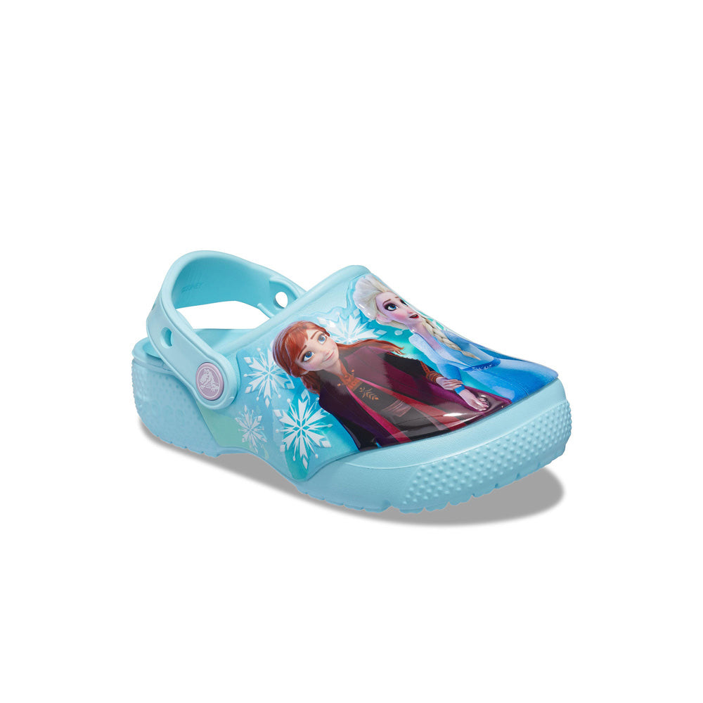 Giày Clog Trẻ Em Crocs Disney Frozen Funlab - Ice Blue