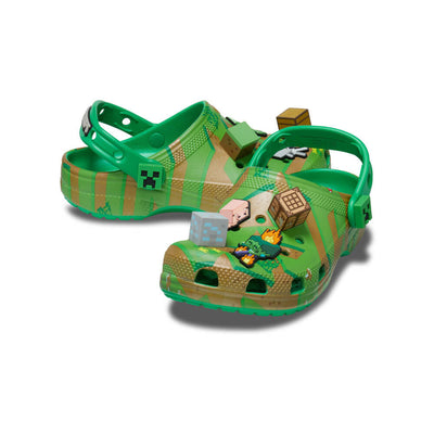 Giày Clog Trẻ Em Crocs Elevated Minecraft Classic