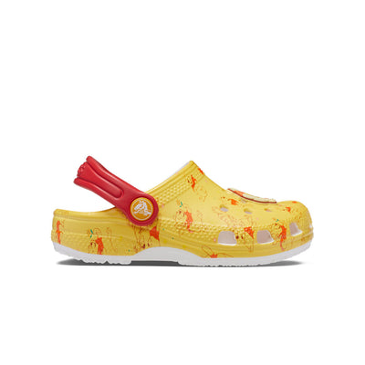 Giày Clog Trẻ Em Crocs Toddler Classic Disney Winnie The Pooh - White