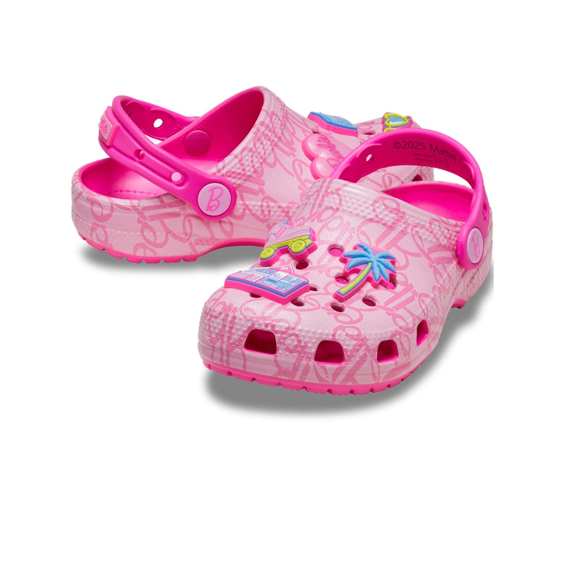 Toddler Crocs Classic Mattel Pink Barbie Clog