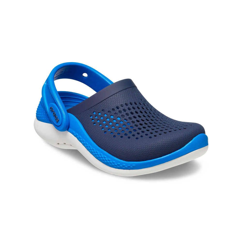 Giày Clog Trẻ Em Crocs Toddler Literide 360 - Navy/Bright Cobalt