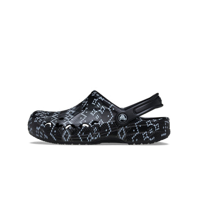 Giày Clog Unisex Crocs Baya Holiday Graphic - Black