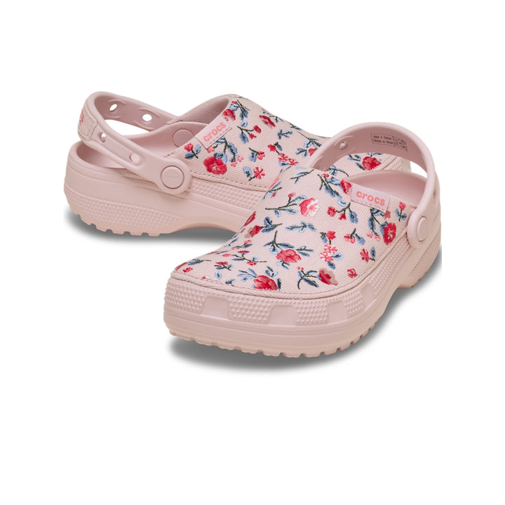 Giày Clog Unisex Crocs Classic Crafted Floral - Cotton Candy - Crocs™ Việt Nam