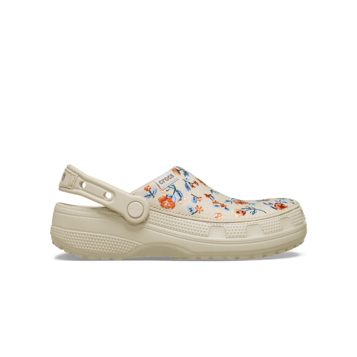 Giày Clog Unisex Crocs Classic Crafted Floral - Frappé - Crocs™ Việt Nam