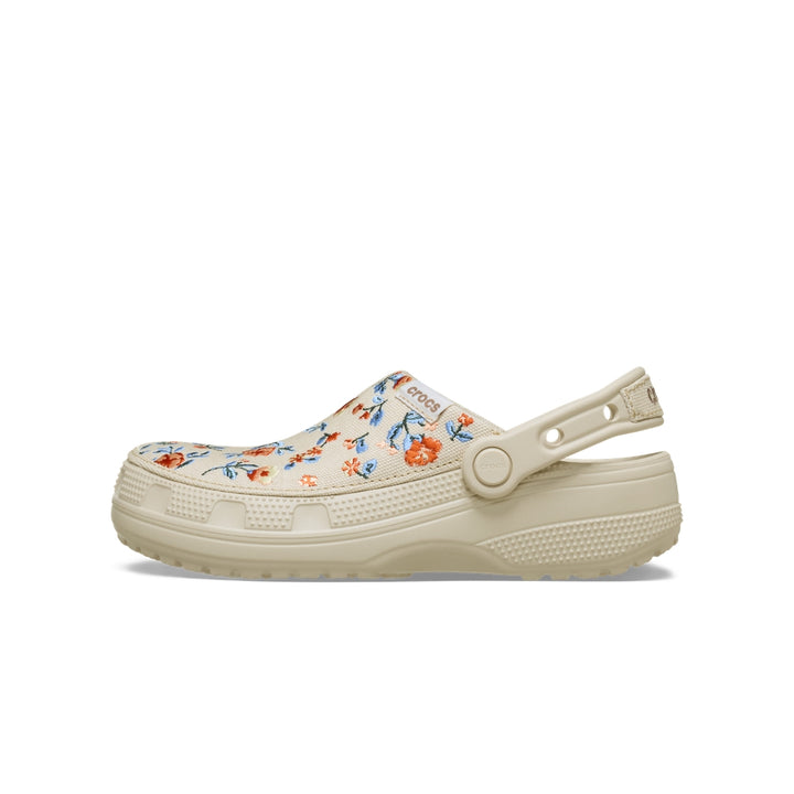 Giày Clog Unisex Crocs Classic Crafted Floral - Frappé - Crocs™ Việt Nam