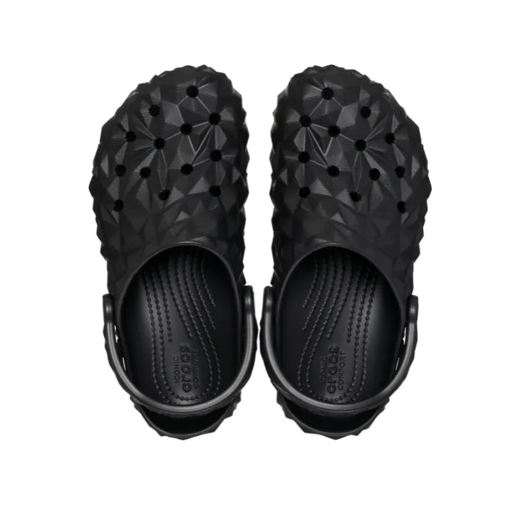 Unisex Crocs Classic Stores Unisex Crocs Classic Geometric Clog Black