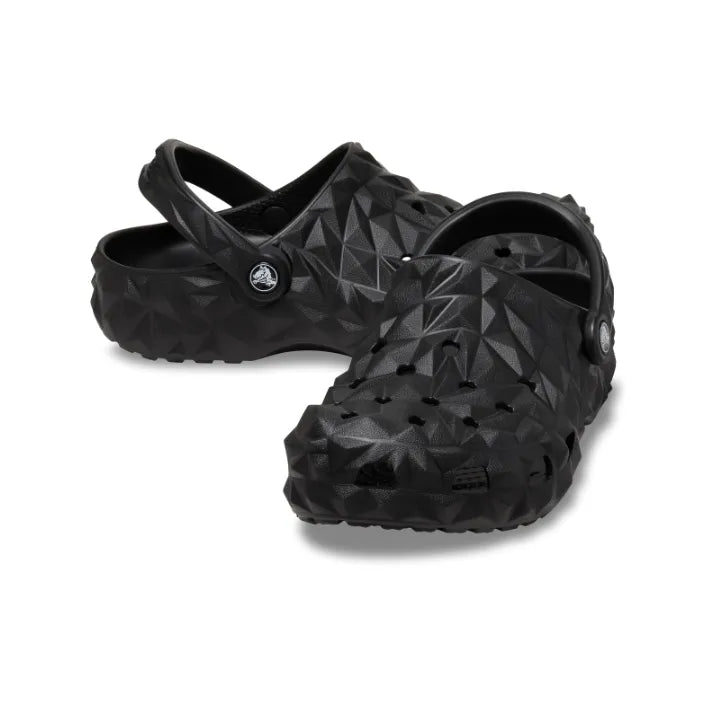 Giày Clog Unisex Crocs Classic Geometric - Black - Crocs™ Việt Nam