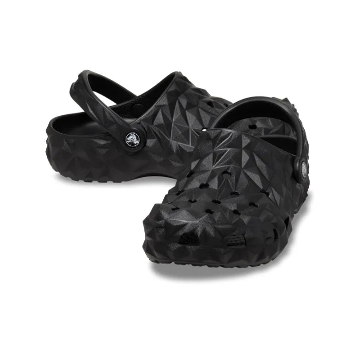 Giày Clog Unisex Crocs Classic Geometric - Black