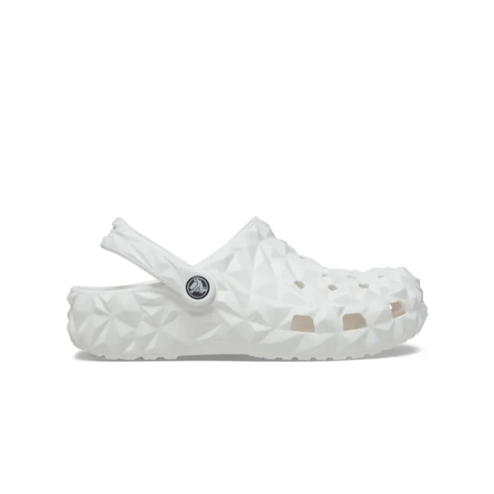 Giày Clog Unisex Crocs Classic Geometric - White - Crocs™ Việt Nam