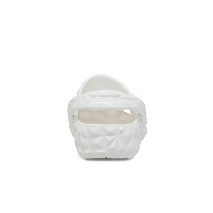 Giày Clog Unisex Crocs Classic Geometric - White - Crocs™ Việt Nam