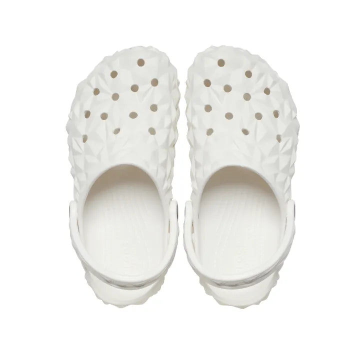 Giày Clog Unisex Crocs Classic Geometric - White - Crocs™ Việt Nam