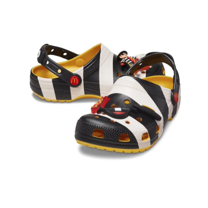 Giày Clog Unisex Crocs Classic McDonald’s Hamburglar - Black - Crocs™ Việt Nam