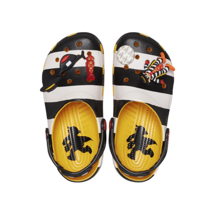 Giày Clog Unisex Crocs Classic McDonald’s Hamburglar - Black - Crocs™ Việt Nam