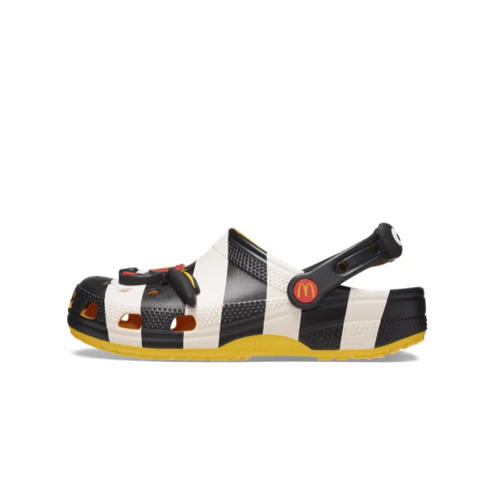 Giày Clog Unisex Crocs Classic McDonald’s Hamburglar - Black - Crocs™ Việt Nam