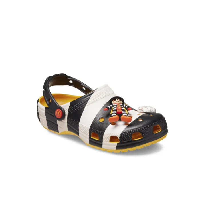 Giày Clog Unisex Crocs Classic McDonald’s Hamburglar - Black - Crocs™ Việt Nam