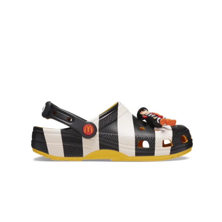 Giày Clog Unisex Crocs Classic McDonald’s Hamburglar - Black - Crocs™ Việt Nam