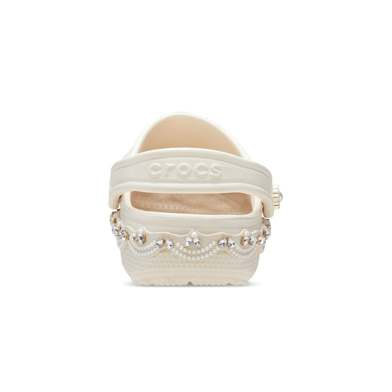 Giày Clog Unisex Crocs Classic Pinnacle Embellishment - Frappé