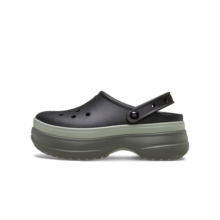 Giày Clog Unisex Crocs Classic Stacked - Black - Crocs™ Việt Nam