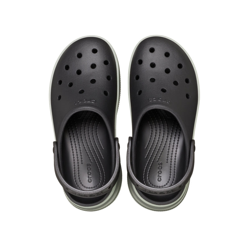 Giày Clog Unisex Crocs Classic Stacked - Black