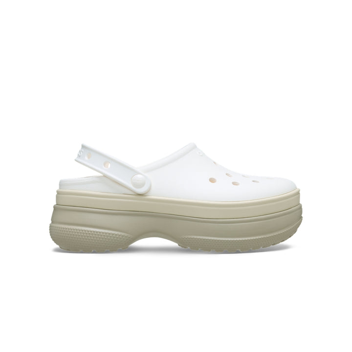 Giày Clog Unisex Crocs Classic Stacked - Chalk - Crocs™ Việt Nam