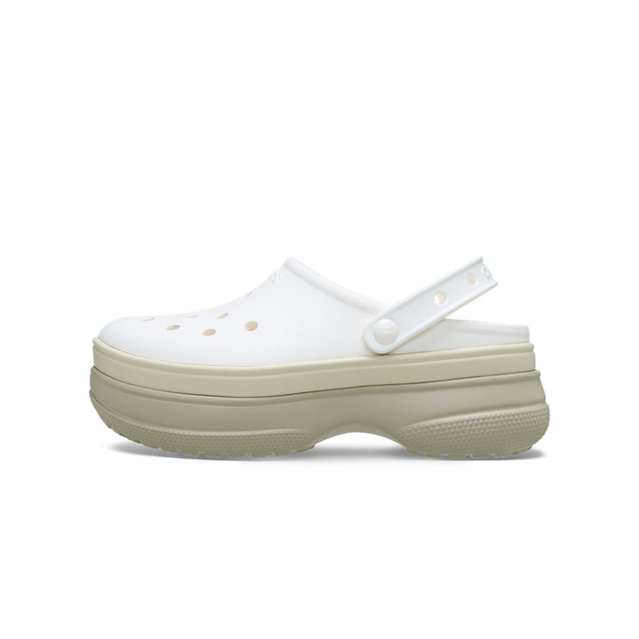Giày Clog Unisex Crocs Classic Stacked - Chalk - Crocs™ Việt Nam
