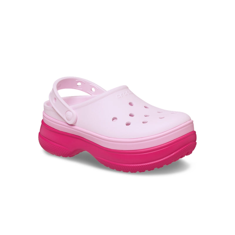 Giày Clog Unisex Crocs Classic Stacked - Dragon Fruit
