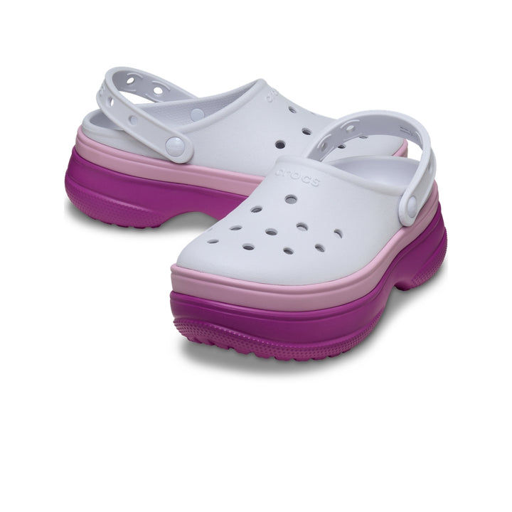 Giày Clog Unisex Crocs Classic Stacked - Grapeberry - Crocs™ Việt Nam