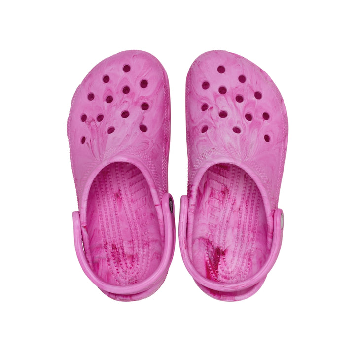 Giày Clog Unisex Crocs Classic Watercolor Marbled - Pink Swirl - Crocs™ Việt Nam