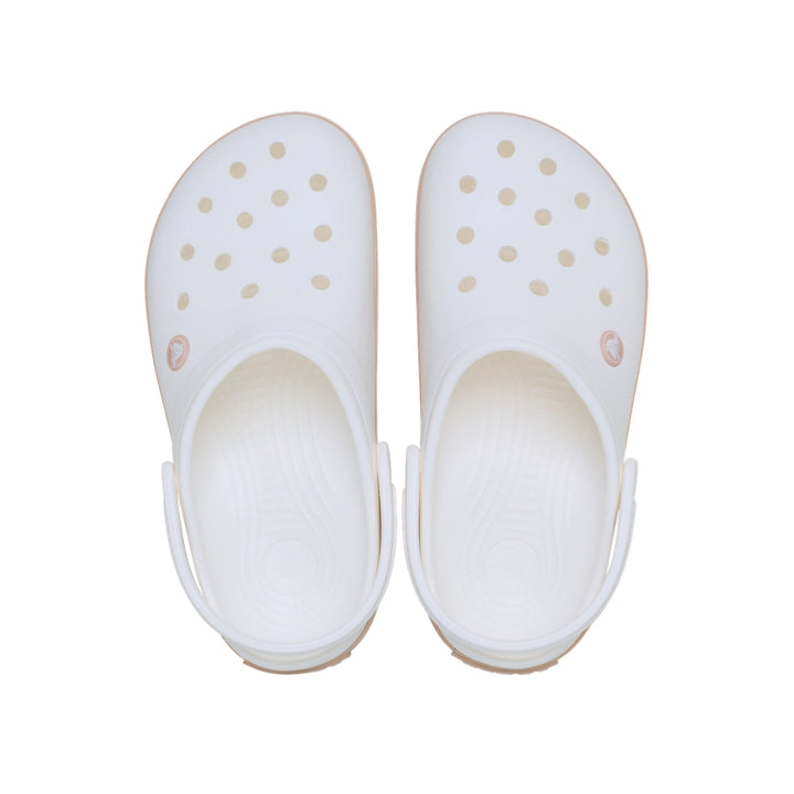 Giày Clog Unisex Crocs Crocband - White/Pink Caramel - Crocs™ Việt Nam