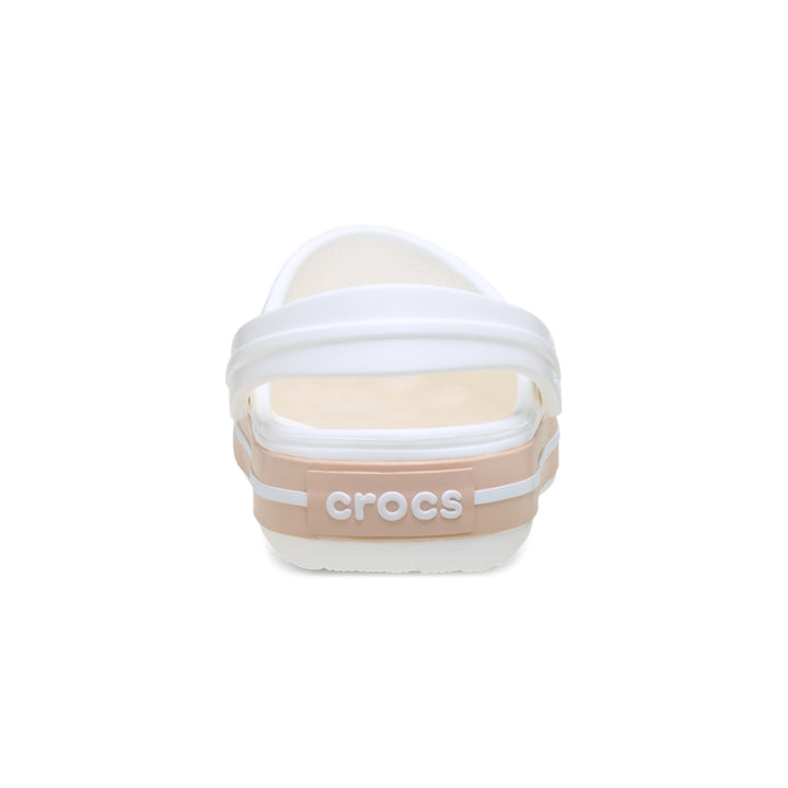 Giày Clog Unisex Crocs Crocband - White/Pink Caramel - Crocs™ Việt Nam