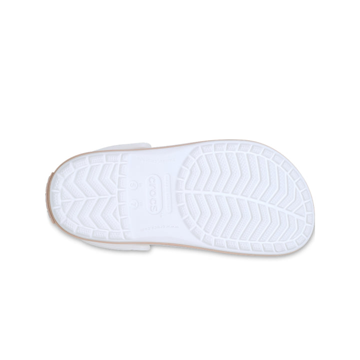 Giày Clog Unisex Crocs Crocband - White/Pink Caramel - Crocs™ Việt Nam