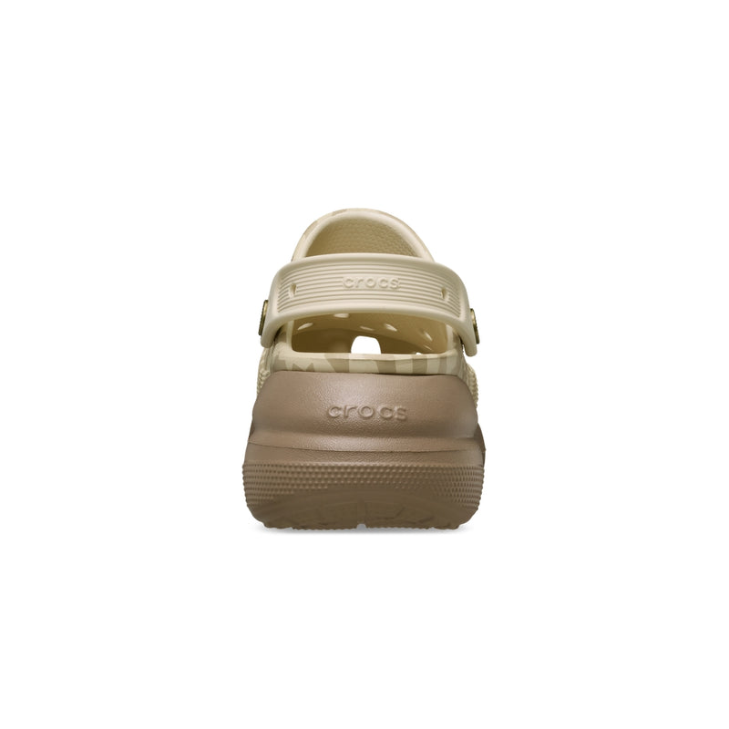 Giày Clog Unisex Crocs Crush Easy Chic - Latte