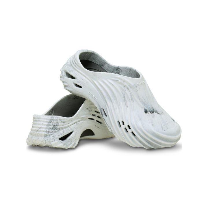 Giày Clog Unisex Crocs Echo Watercolor Marbled Wave - Black/White - Crocs™ Việt Nam