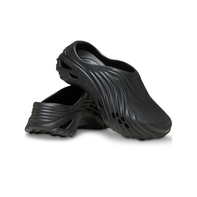 Giày Clog Unisex Crocs Echo Wave - Black/Black