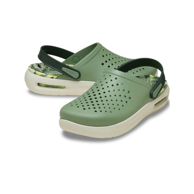 Giày Clog Unisex Crocs InMotion Marbled - Moss