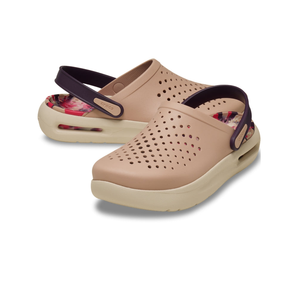 Giày Clog Unisex Crocs InMotion Marbled - Pink Caramel