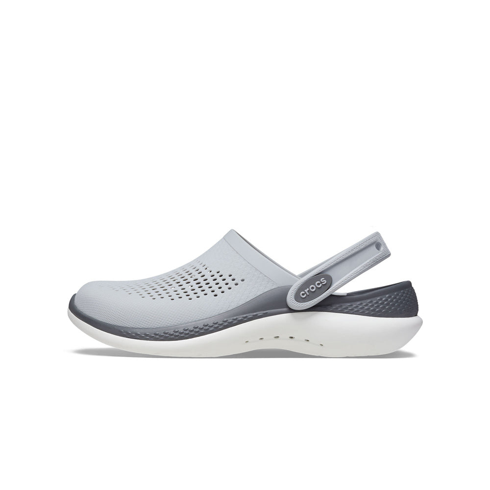 Giày Clog Unisex Crocs Literide 360 - Light Grey/Slate Grey