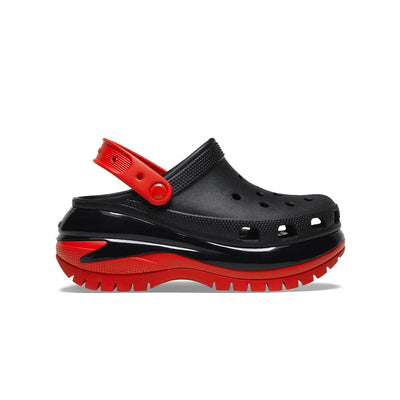 Giày Clog Unisex Crocs Mega Crush - Black/Varsity Red