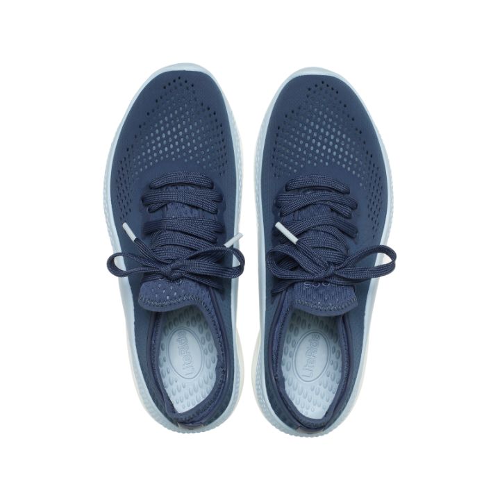 Giày Thời Trang Nam Crocs Pacer Literide 360 - Navy/Blue Grey