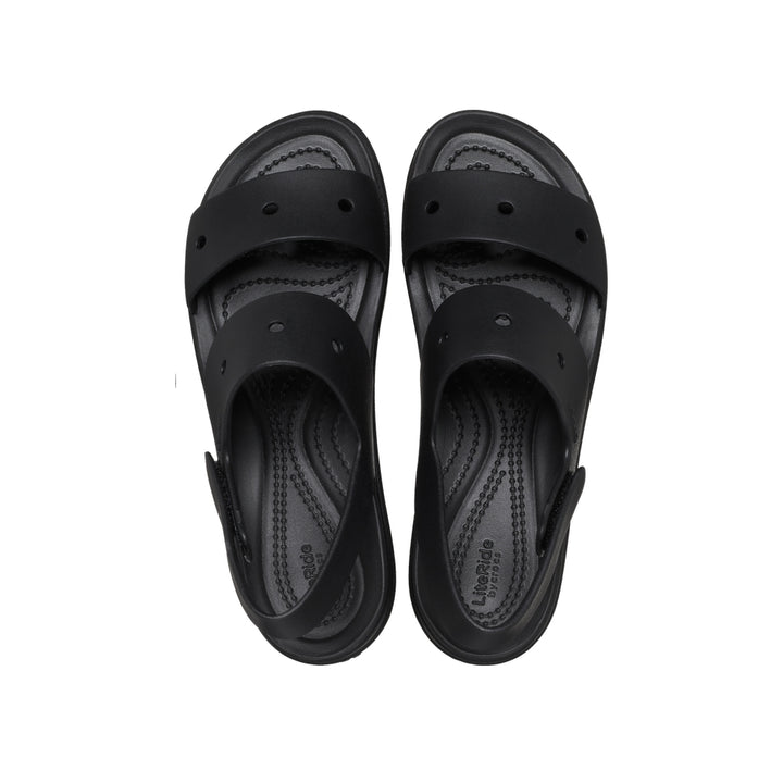 Giày Xăng Đan Nữ Crocs Brooklyn 4U - Black - Crocs™ Việt Nam
