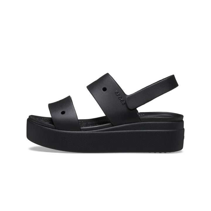 Giày Xăng Đan Nữ Crocs Brooklyn 4U - Black - Crocs™ Việt Nam