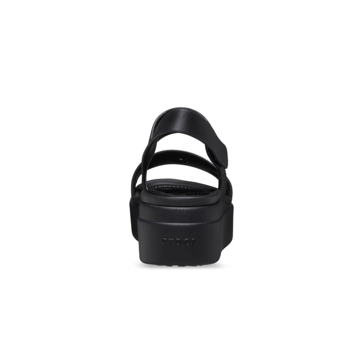 Giày Xăng Đan Nữ Crocs Brooklyn 4U - Black - Crocs™ Việt Nam