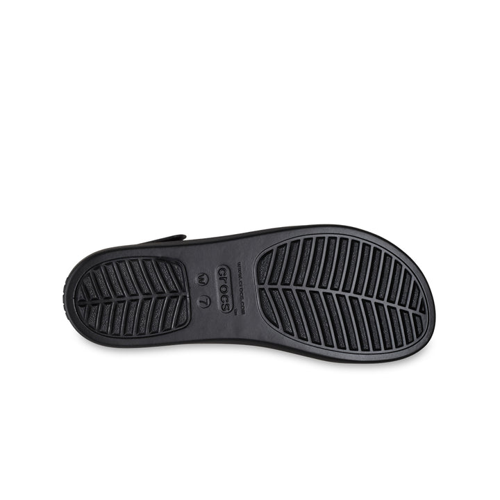 Giày Xăng Đan Nữ Crocs Brooklyn 4U - Black - Crocs™ Việt Nam