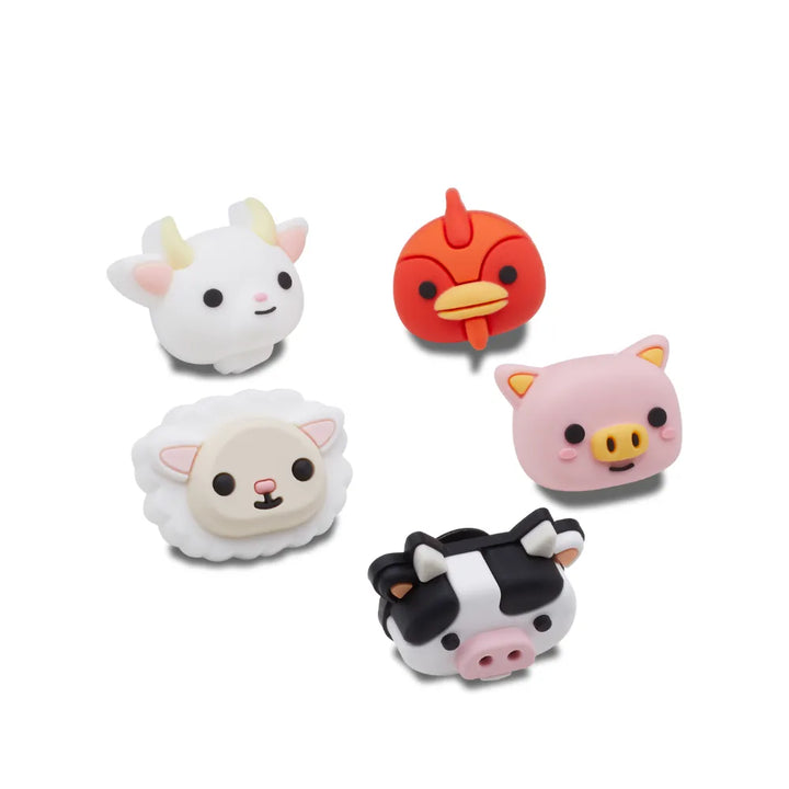 Jibbitz™ Charm 3D Farm Animal Faces - Crocs™ Việt Nam