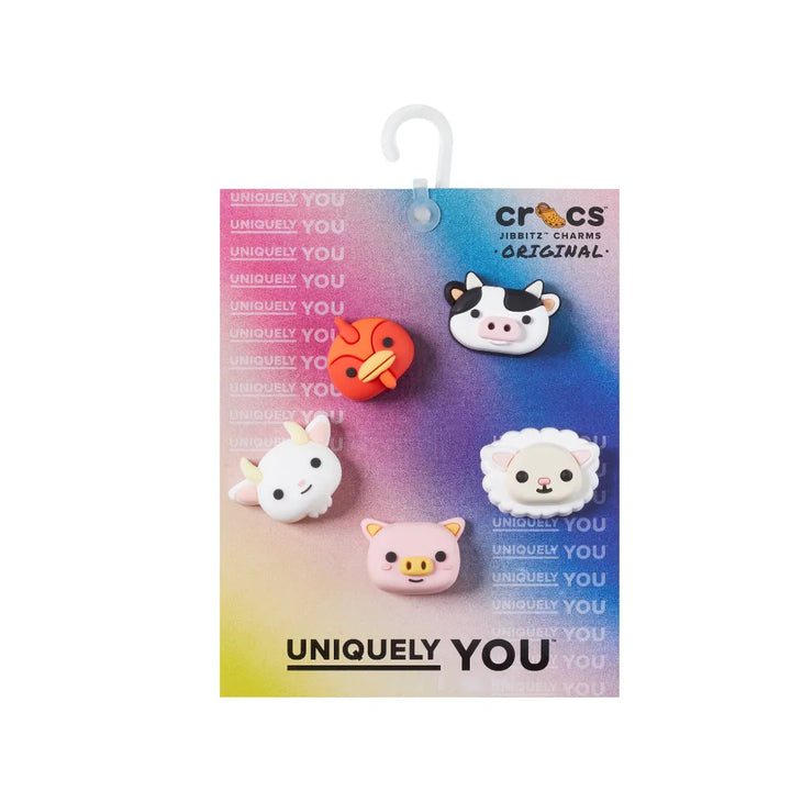 Jibbitz™ Charm 3D Farm Animal Faces - Crocs™ Việt Nam